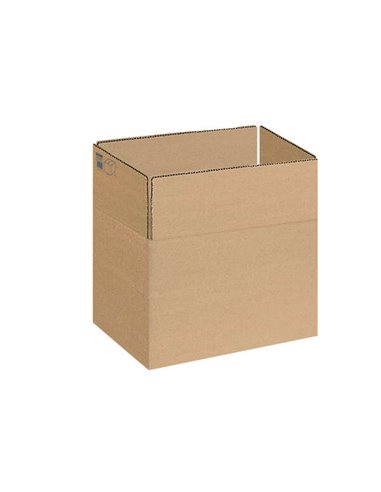 Dohe - Cartons d'emballage à 4 rabats - Dimensions 355x265x270mm - Carton canal 3mm - Résistant et durable - Idéal pour l'expédi