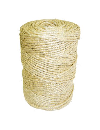 Dohe - Bobine de Corde à Colis 400g - Sisal Résistant - Spécial pour tout type d'Applications