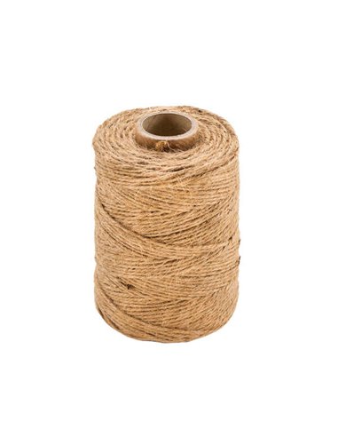 Dohe - Bobine de Corde de Jute - 160 Mètres - 3 Extrémités - 200g - Spécial Colis