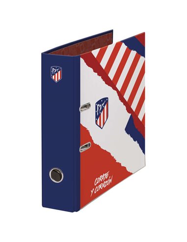 Dohe - Classeur à levier Courage et Coeur Atletico de Madrid avec Rado - Couverture cartonnée lignée - Format A4 - Ollao sur le 