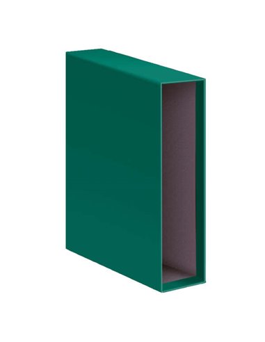 Dohe - Couverture Archicolor pour Classeur à Levier - Format Folio - Carton Ligné - Coloris Vert