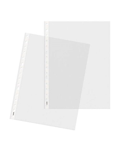 Dohe - 100 Couvercles Multi-Percés avec 16 Perforations en Polypropylène Cristal Lisse - Résistants et Durables