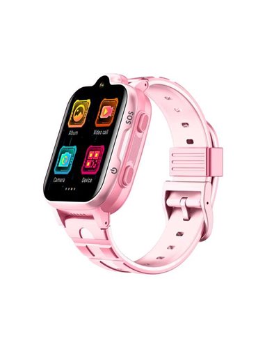 DCU Tecnologic - Smartwatch Kids 4G - Appels vidéo - Localisation en temps réel - Chat vocal - Surveillance du sommeil - Jeu mat