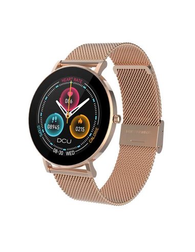 DCU Tecnologic - Boulevard Smartwatch - Appareil élégant et fonctionnel avec écran Amoled - Chargement magnétique - 14 modes spo