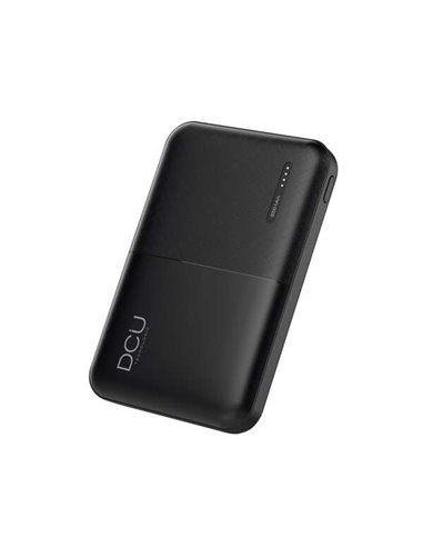 DCU Tecnologic - Power Bank Triple Sortie 2 USB + USB C 5 000Mah - Charge Rapide et Efficace - Design Compact et Léger - Trois S