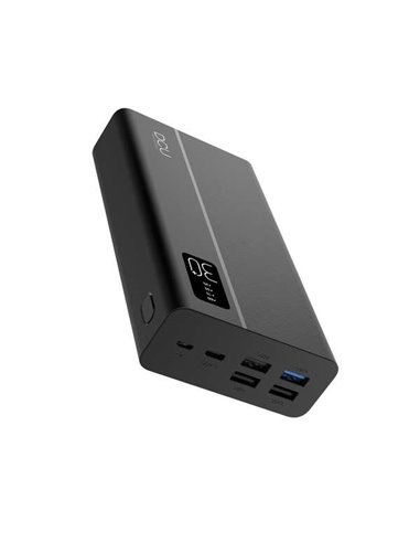 DCU Tecnologic - Power Bank 4 Sorties USB Power Delivery 20W + Charge Rapide 22,5W 30000Mah - Charge Rapide et Efficace - Grande