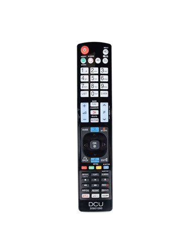 DCU Tecnologic - Télécommande pour LG - Smart - Couleur Noir