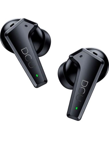 DCU Tecnologic - Casque Bluetooth Feedforward - Suppression du bruit FF4-Mic - Batterie 40 mAH - Étui de chargement 400 mAH - Ju