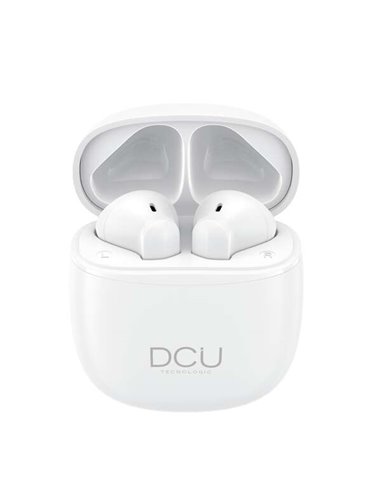 DCU Tecnologic - Casque Bluetooth 5.1 Mini Mate - Design élégant et sans fil - Longue durée de vie de la batterie - Son de haute