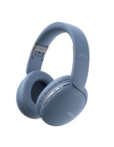 DCU Tecnologic - Casque Bluetooth pliable Soundpro - Connexion Bluetooth V5.0 - Haut-parleurs 40 mm - Batterie 400Mah - 15h d'ut