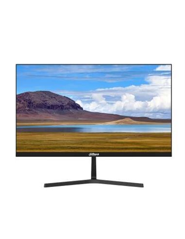 Moniteur Dahua 27" LED FullHD 1080p 75Hz - Réponse 5 ms - Angle de vision 178º - Haut-parleurs intégrés - 16:9 - HDMI, VGA