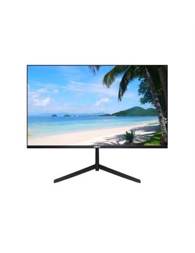 Moniteur Dahua 23,8" LED FullHD 1080p 60 Hz - Réponse 6,5 ms - Angle de vision 178º - 16:9 - HDMI, VGA