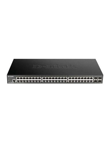 D-Link - Switch Semi-administrable 48 Ports Gigabit + 4 Ports SFP 10G