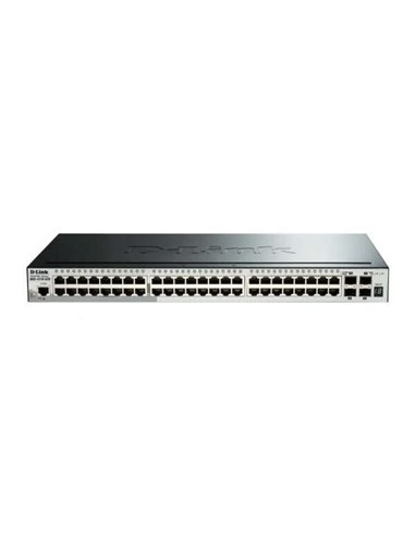 D-Link - Switch Semi-administrable 48 Ports Gigabit + 2 Ports Giga Combo + 4 Ports SFP+ 10G