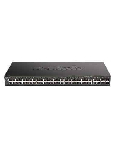 D-Link - Switch administrable 48 ports GIGA + 4 ports combo SFP