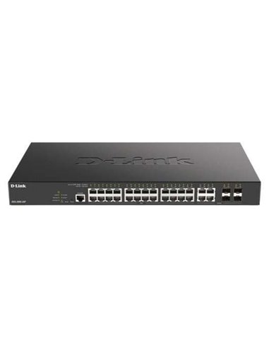 D-Link - Switch administrable 24 ports Gigabit + 4 SFP