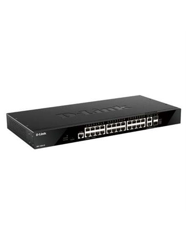 D-Link - Switch administrable 24 ports GIGA + 2 ports 10G + 2 ports SFP