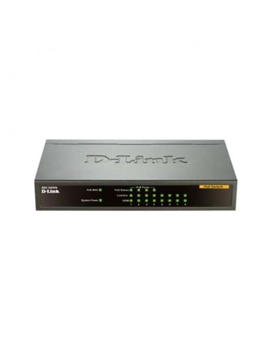 D-Link - Switch 8 Ports PoE 10/100Mbps