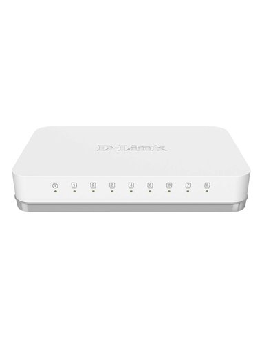 D-Link - Switch 8 ports Gigabit 10/100/1000 Mbps