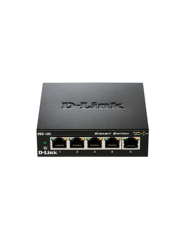 D-Link - Switch 5 ports Gigabit 10/100/1000 Mbps