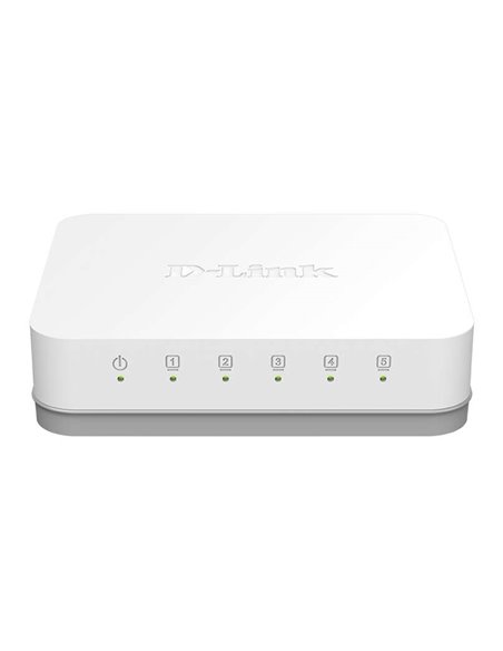 D-Link - Switch 5 ports Gigabit 10/100/1000 Mbps