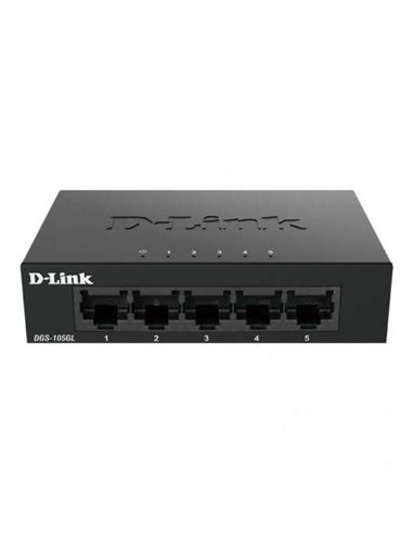 D-Link - Switch 5 ports Gigabit 10/100/1000 Mbps