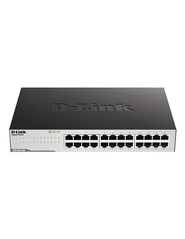 D-Link - Switch 24 ports Gigabit 10/100/1000 Mbps