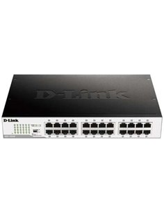 D-Link - Switch 24 ports Gigabit 10/100/1000 Mbps