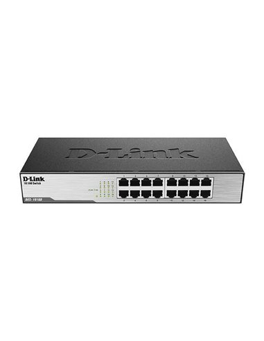 D-Link - Switch 16 Ports 10/100 Mbps non Gérable