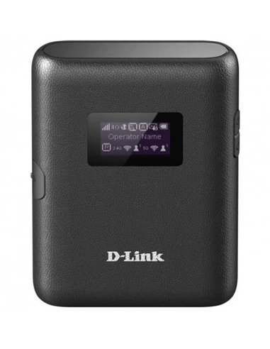 D-Link - Routeur portable double bande 4G - Vitesse jusqu'à 300 Mbps - Écran LCD - Autonomie jusqu'à 14 heures