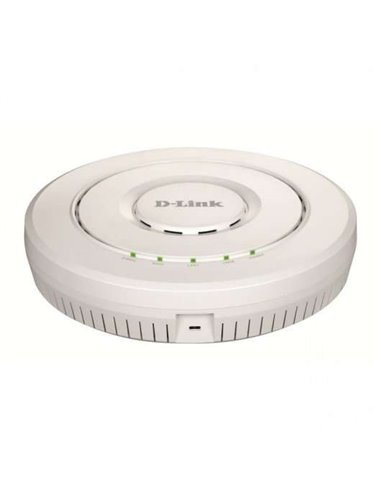 D-Link - Point d'accès double bande WiFi 6 AX3600 - 2 ports RJ45 - 4 x 4 MU-MIMO - Alimenté avec un câble de données Ethernet LA