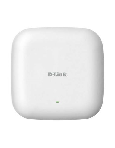 D-Link - Point d'accès professionnel WiFi AC1300 Wave 2 PoE - 5 GHz/2,4 GHz - Taux de transfert max. 1000 Mbit/s - Port RJ45