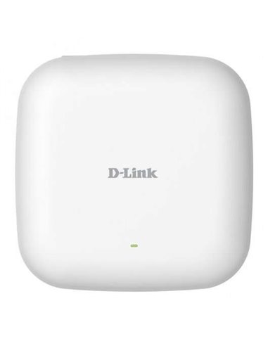 D-Link - Point d'accès professionnel WiFi PoE AC1200 - 5 GHz/2,4 GHz - Vitesse jusqu'à 1200 Mbps - Port RJ45