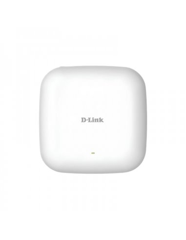 D-Link - Point d'accès WiFi 6 PoE double bande AX3000 - Vitesse jusqu'à 2402 Mbps - 1 port RJ-45