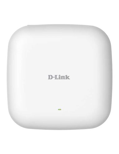 D-Link - Point d'accès double bande WiFi 6 AX1800 - Vitesse jusqu'à 1800 Mbps - 1x LAN Ethernet 10/100/1000 Mbps (PoE)