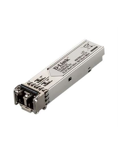 D-Link - Module émetteur-récepteur fibre multimode Mini-GBic - 1 port 1000BaseSX SFP - Jusqu'à 550 m