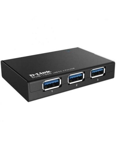 D-Link - Hub 4 ports USB 3.0