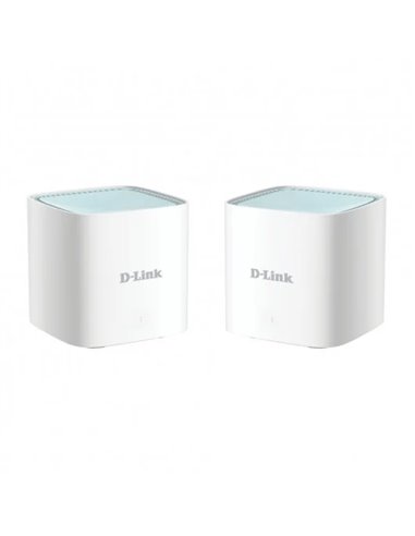 D-Link - Système WiFi Eagle Pro AI Mesh WiFi 6 AX1500 double bande - 2 unités - MU-MIMO, OFDMA et BSS