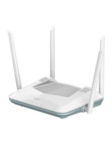 D-Link - Routeur double bande intelligent Eagle Pro AI AX3200 WiFi 6 - Jusqu'à 2402 Mbps - 4 ports LAN 10/100/1000 Mbps et 1 por