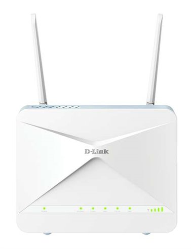 D-Link - Routeur double bande WiFi maillé Eagle Pro AI AX1500 - Jusqu'à 1200 Mbps - 3 ports LAN Gigabit 10/100/1000 Mbps et 1 po