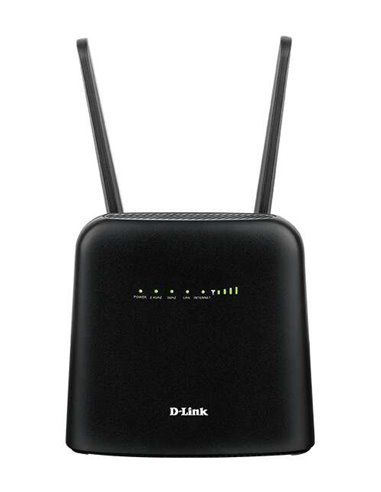 D-Link - Routeur DWR-960 AC1200 4G LTE Cat7 Dual Band - Vitesse jusqu'à 866 Mbps - 1 port WAN/LAN Gigabit + 1 LAN Ethernet Gigab