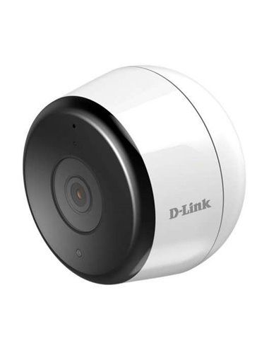 D-Link - Caméra IP WiFi Full HD 1080p - Microphone et haut-parleur intégrés - Vision nocturne - Angle de vision 135° - Détection