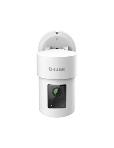 D-Link - Caméra IP WiFi 2K QHD - Pour Exetrior - Microphone et Haut-Parleur - Vision Nocturne - Détection de Mouvement - Protect