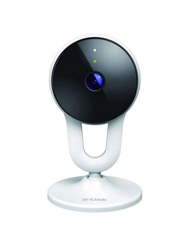 D-Link - Caméra de vidéosurveillance intérieure WiFi Full HD 1080p - Microphone et haut-parleur intégrés - Vision nocturne - Ang