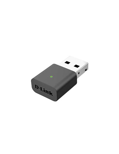 D-Link - Adaptateur WiFi Nano USB sans fil - Jusqu'à 300 Mbps - WPS