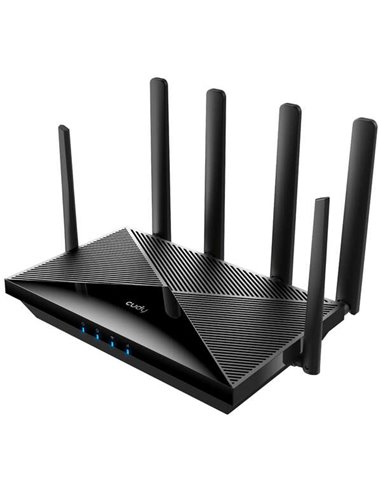 Cudy - Routeur WiFi LT700 AC1200 4G LTE CAT 6 - 4x Ports Lan 10/100/1000Mbps - 2x Emplacements Nano Sim - 6 Antennes Externes