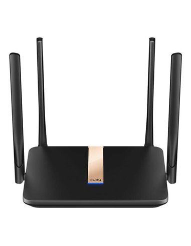 Cudy - Routeur WiFi double bande LT500D AC1200 4G LTE - 1x port Wan 10/100Mbps et 3x ports Lan 10/100Mbps - 2x antennes WiFi et 