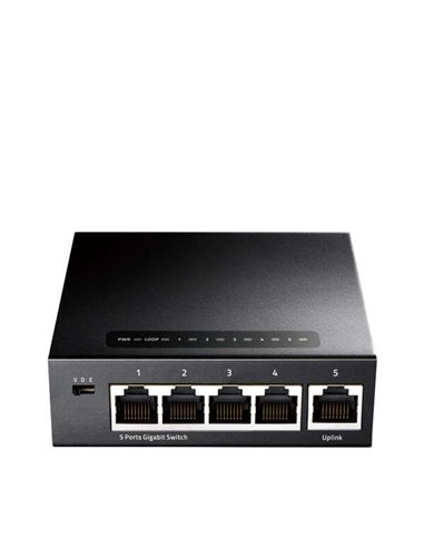 Cudy - Switch GS105 5 ports Gigabit adaptatifs 10/100/1000 Mbps