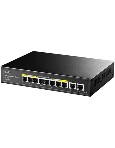 Cudy - Commutateur PoE+ Gigabit 10 ports GS1010PE