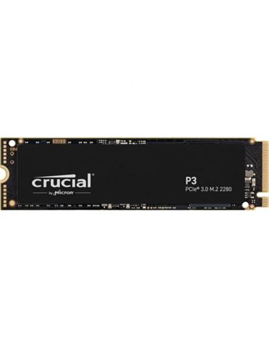 Crucial - Disque dur solide P3 SSD 500 Go M2 3D NAND NVMe PCIe